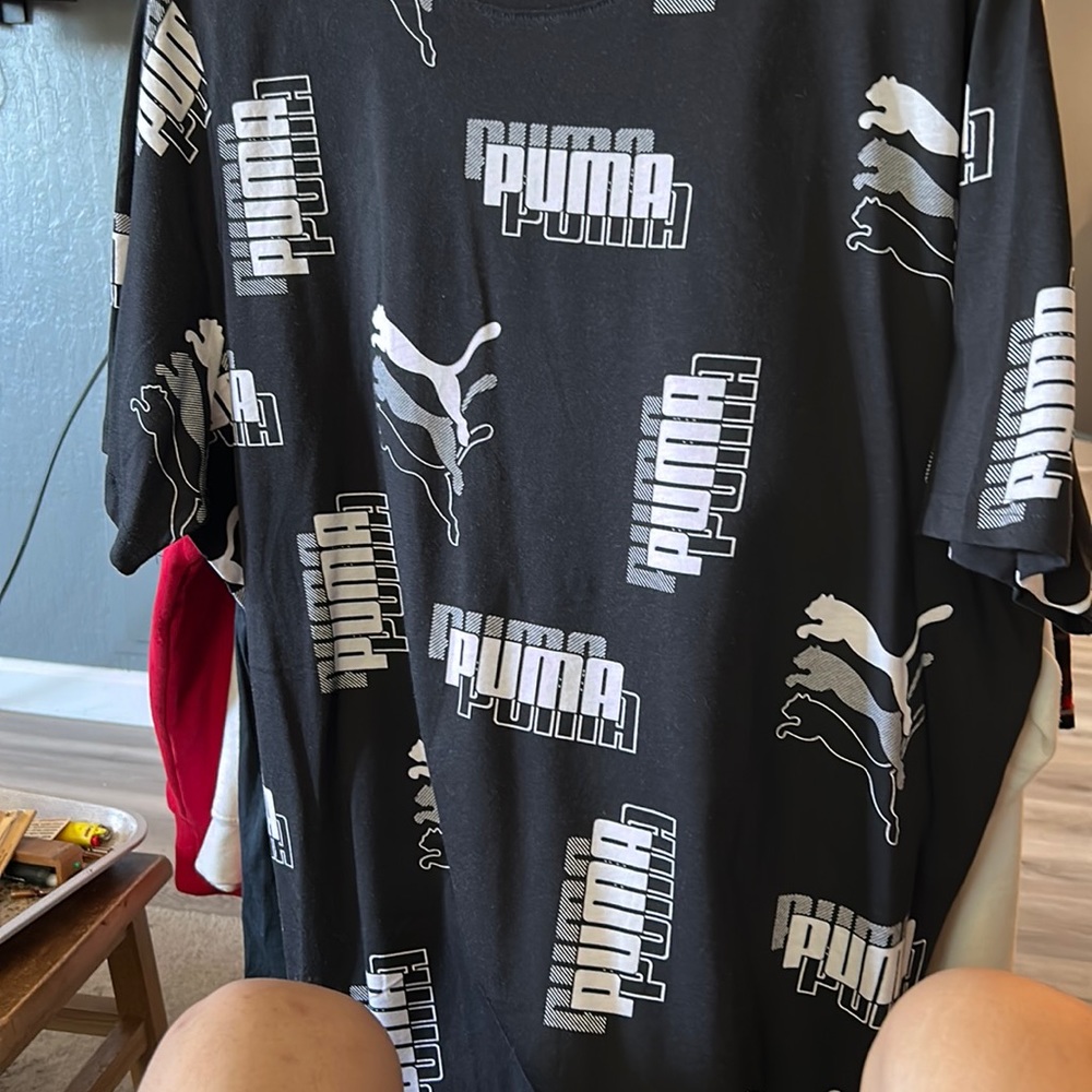 Black Puma tee Cl